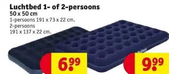 Luchtbed 1- of 2-persoons