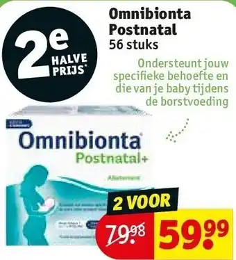 Kruidvat Omnibionta Postnatal aanbieding