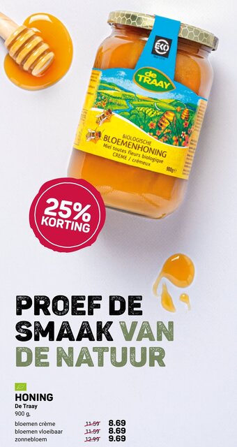 Ekoplaza De Traay Honing 900g aanbieding