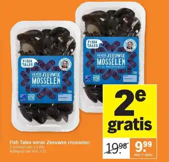 Albert Heijn Fish Tales verse Zeeuwse mosselen aanbieding