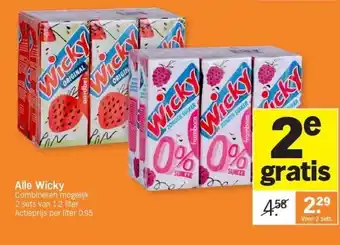 Albert Heijn Alle Wicky aanbieding