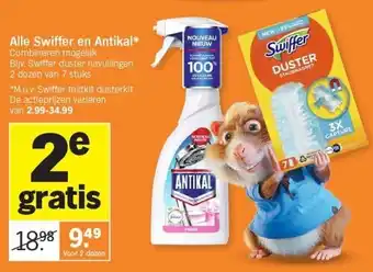 Albert Heijn Alle Swiffer en Antikal aanbieding