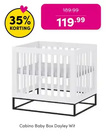 Cabino Baby Box Dayley Wit