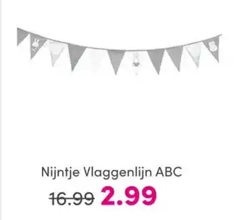 Baby & Tiener Nijntje Vlaggenlijn ABC aanbieding