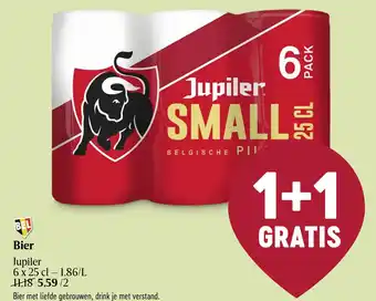 Delhaize Jupiler Bier 6x25cl aanbieding