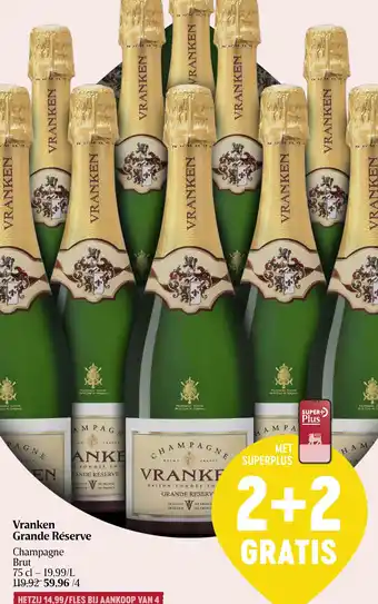Vranken Grande Réserve Champagne Brut 75cl