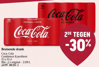 Delhaize Coca-Cola Bruisende drank aanbieding