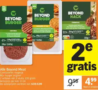 Albert Heijn Alle Beyond Meat aanbieding