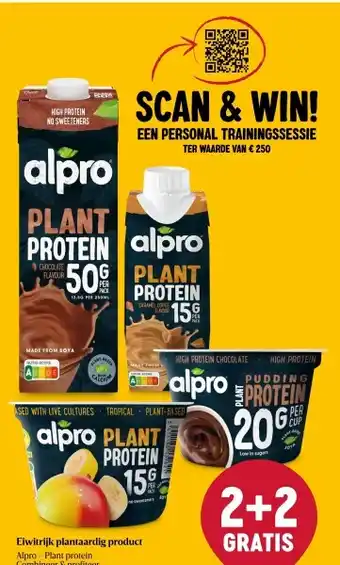 Delhaize Eiwitrijk plantaardig product aanbieding