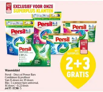 Delhaize Wasmiddel aanbieding