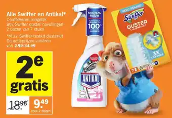 Albert Heijn Alle Swiffer en Antikal aanbieding