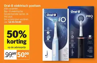 Albert Heijn Oral-B elektrisch poetsen aanbieding