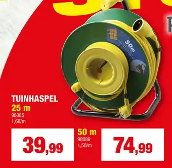 Hubo TUINHASPEL 25 m aanbieding