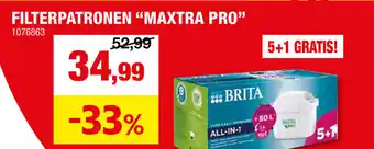 Hubo BRITA FILTERPATRONEN "MAXTRA PRO" aanbieding