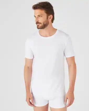 Damart T-shirt col rond Maille jersey Lyocell Climatyl aanbieding
