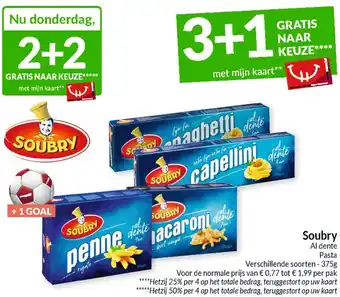 Soubry al dente Pasta