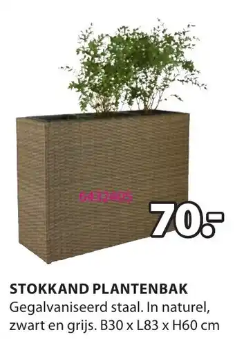 Jysk STOKKAND PLANTENBAK aanbieding
