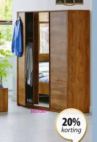 Jysk VEDDE KLEERKAST aanbieding