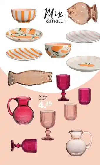 Leen Bakker Servies vanaf aanbieding