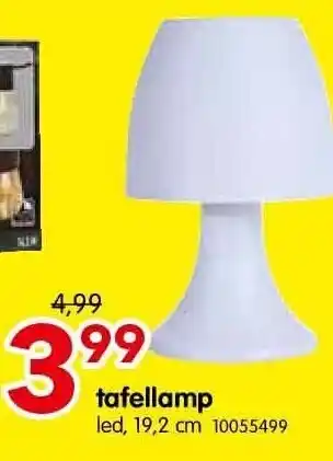 Yess tafellamp aanbieding