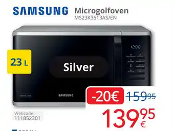 Eldi SAMSUNG Microgolfoven MS23K3513AS/EN aanbieding