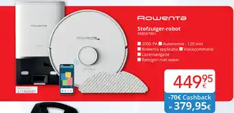 Eldi Rowenta Stofzuiger robot RR8587WH aanbieding