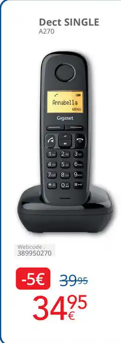 Eldi Dect SINGLE A270 aanbieding