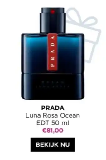 ICI PARIS XL PRADA Luna Rosa Ocean EDT 50 ml aanbieding