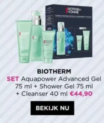 ICI PARIS XL BIOTHERM SET aanbieding