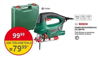 Brico BOSCH PENDELDECOUPEERZAAG PST 900 PEL aanbieding
