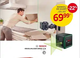 Brico KRUISLIJNLASER GREEN 12 M aanbieding