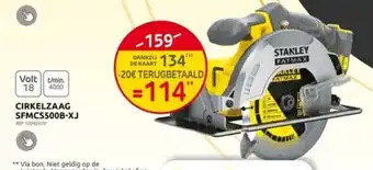 Brico CIRKELZAAG SFMCS500B-XJ aanbieding