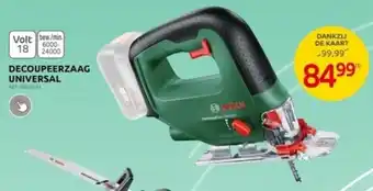 Brico DECOUPEERZAAG UNIVERSAL aanbieding