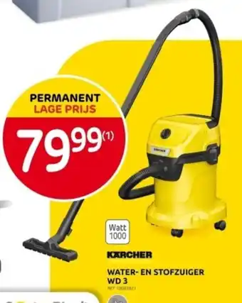 Brico WATER- EN STOFZUIGER WD 3 aanbieding