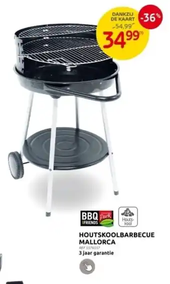 Brico HOUTSKOOLBARBECUE MALLORCA aanbieding