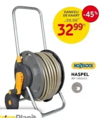 Brico HOZELOCK HASPEL aanbieding