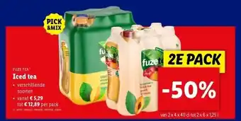 Lidl Iced tea aanbieding