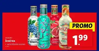 Lidl Iced tea aanbieding