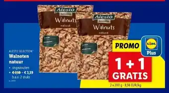 Lidl Walnoten natuur aanbieding