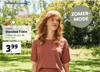 Lidl Oversized T-shirt aanbieding