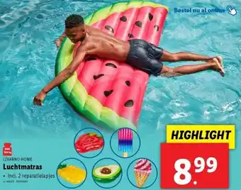 Lidl Luchtmatras aanbieding