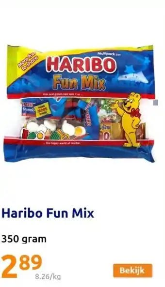 Action Haribo Fun Mix aanbieding