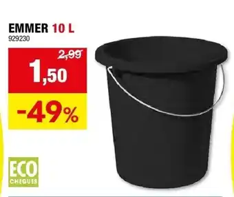 Hubo EMMER 10 L aanbieding