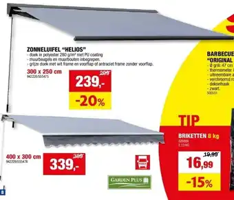 Hubo ZONNELUIFEL “HELIOS” aanbieding