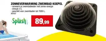 Hubo ZONNEVERWARMING ZWEMBAD KOEPEL aanbieding