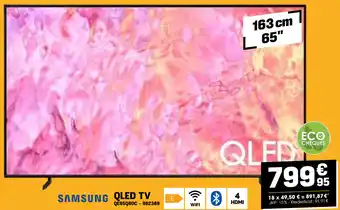 Electro Depot SAMSUNG QLED TV aanbieding