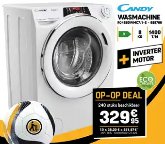 Electro Depot CANDY WASMACHINE aanbieding