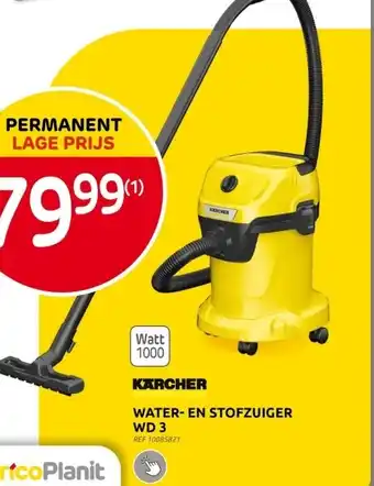 Brico WATER- EN STOFZUIGER aanbieding