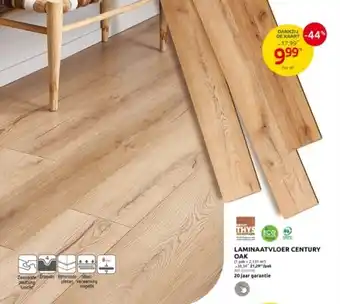 Brico LAMINAATVLOER CENTURY OAK aanbieding
