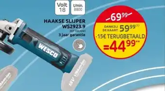 HAAKSE SLIJPER WS2923.9